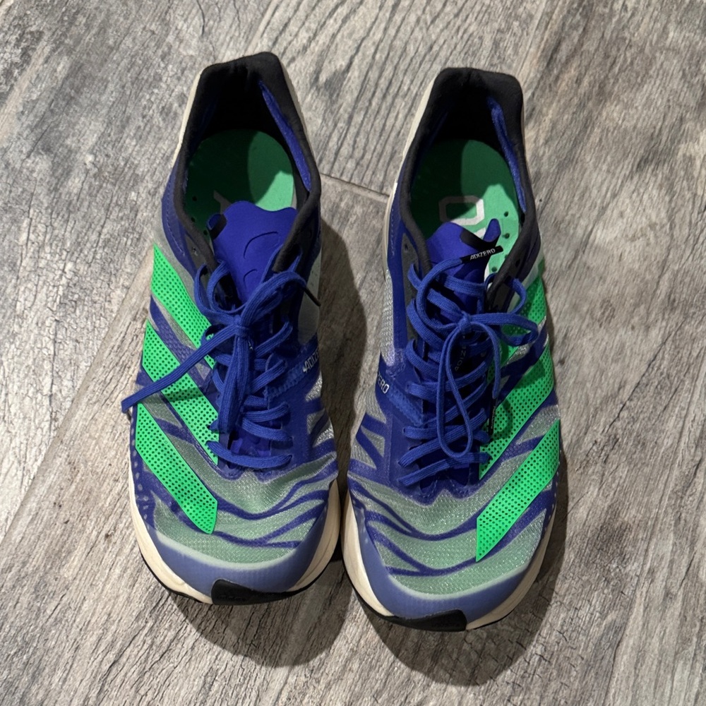 Adidas Men's Athletic Shoes in Blue and Green